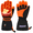 Black, variant on Kids Heated Rechargeable Gloves, Full Hand 3-Zone Heating, Light Kid Batteries, Cold Weather Thermal Gloves for Ski Snowboarding