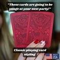 thumbnail image 4 of Playing Cards American Royalty Trump Casino Grade Linen, 4 of 8