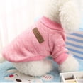 thumbnail image 3 of Pet Dogs Soft Comfortable Sweater Autumn Winter Wram Fashion Classic Woolen Sweater Dog's Clothes，6 Color to Choose, 3 of 3