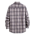 thumbnail image 2 of SWSMCLT Men's Plaid Shirts Button Down Flannel Shirt Cotton Casual Button Up Classic Soft Long Sleeve Top Casual Fashion Style23 Medium, 2 of 4