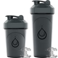 thumbnail image 3 of 10 Pack- Shaker Bottles With Wire Whisks For Protein Mixes | Leakproof Blender Bottle Pack & Dishwasher Safe 5 Large 28 Oz 5 Small 20 Cups Shakes, 3 of 9