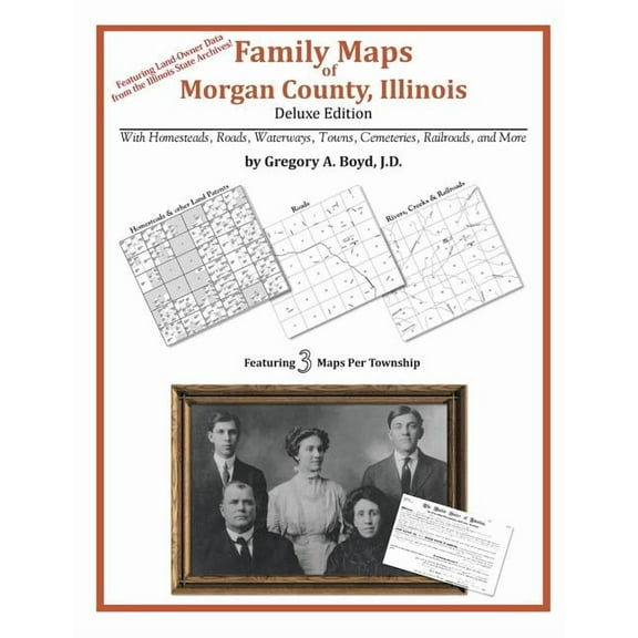 Family Maps of Morgan County, Illinois