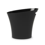 Umbra 2 gal Skinny Sleek & Stylish Bathroom Trash Can, Black