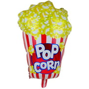 HUOGUO Popcorn Mylar Balloons Popcorn Party Balloons Funny Movie Night Party Decorations for Birthday Wedding Baby Shower Hollywood Party Supplies 5 Pack