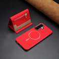 thumbnail image 6 of Decase Removable 2-in-1 Magnetic Wallet Case Compatible with Samsung Galaxy A36 5G,PU Leather Flip Cover with RFID Blocking,6 Card & Cash Slots,Shockproof Anti-Scratch PC+TPU Back Cover,Red, 6 of 12