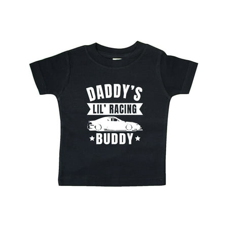 

Inktastic Daddys Lil Racing Buddy Gift Baby Boy or Baby Girl T-Shirt