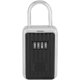 thumbnail image 1 of Candado de alta seguridad con llave de gran capacidad y combinación de 4 dígitos para colgar., 1 of 5