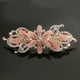 thumbnail image 4 of Nueva flor de material cristal De Imitación De cabellero De De s Mujeres De Joyería Del cabellero BLESIY Pinza para el cabello, 4 of 8