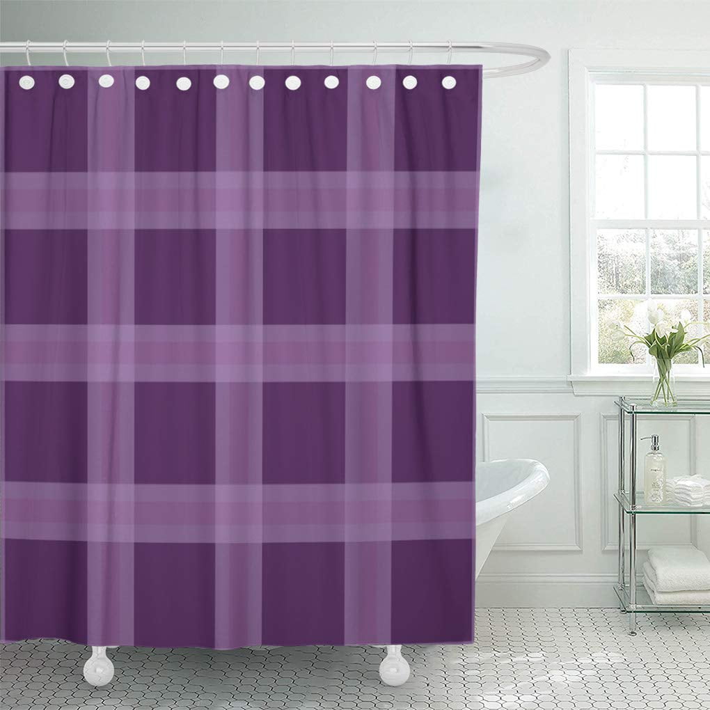 lilac shower curtain