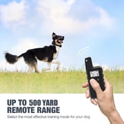 Oture Dog Training Shock Collar with Beep, Vibration and Electric Shocking, Rechargeable and Waterproof Shock Collar with Remote