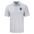 thumbnail image 2 of Men's-Cutter & Buck  Gray Vancouver Whitecaps FC Big & Tall Pike Eco Diamond Dot Print Recycled Polo, 2 of 3