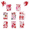 thumbnail image 4 of Valentine's Day Window Clings Decorations With Removable Window Sticker Decals For Home Decorations, 4 of 8