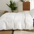 thumbnail image 6 of Puredown White Goose Down Heavyweight Comforter Twin Full King Winter Warmth, 6 of 7