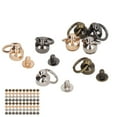 thumbnail image 1 of Round Head Rivet Studs, O  Rivet Studs Industrial Design DIY Leather Craft  for Bags Belts, 1 of 8