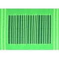 thumbnail image 1 of Ahgly Company Indoor Rectangle Abstract Green Contemporary Area Rugs, 2' x 5', 1 of 1