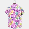 thumbnail image 4 of Awdenio Big and Tall Shirts for Men Hawaiian Shirt Short Sleeves Button Down Beach Casual Shirts with Pocket, 4 of 4