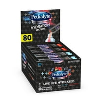 Pedialyte AdvancedCare Plus Electrolyte Powder, Hydration Station Variety, 80 Powder Packets