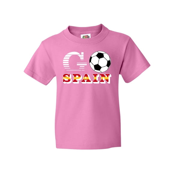 Inktastic Go, Spain- Soccer, Football Youth T-Shirt