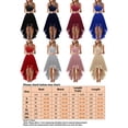 thumbnail image 5 of Bellella Dames Mini Maxi Robes Mousseline de Soie Réservoir Robe de Soirée Robe Bohème Sans Manches Vacances Rouge S, 5 of 5