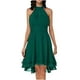 thumbnail image 1 of Vestidos Para Mujer Vestidos Elegantes Vestido de Lápiz Con Volantes de Doble Capa de Gasa Sin Mangas Con Cuello Redondo A La Moda Odeerbi  ODB160164, 1 of 8