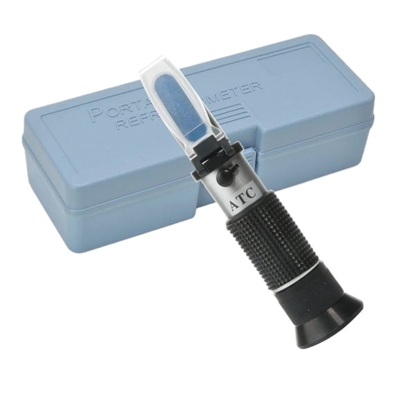 0-20% Milk Tester Meter ATC Measurement Accuracy Milk Refractometer Handheld Tool ,Operation is Simple