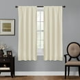 thumbnail image 6 of Ultimate Light Blocker Certified 100 Percent Blackout Julius Smart Curtain Window Curtain Panel, Red, 6 of 11