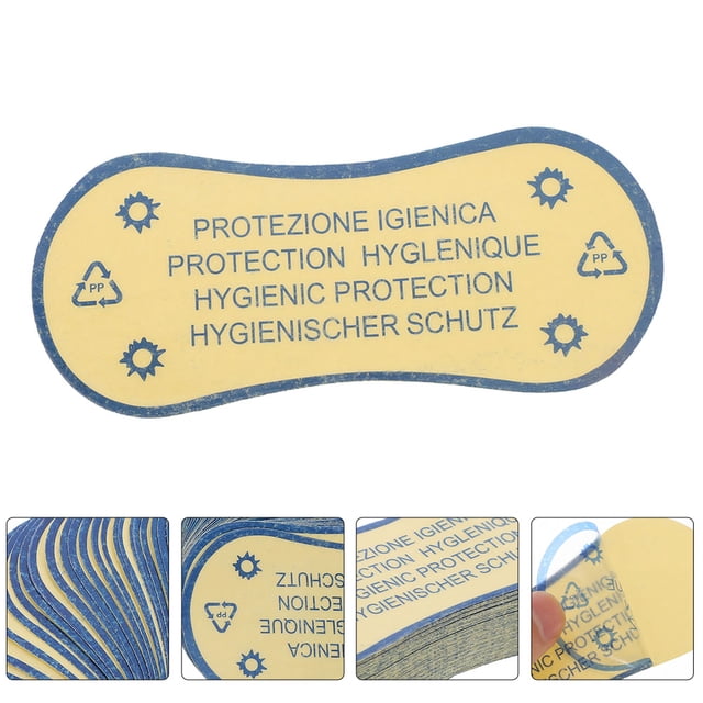 unbranded 100Ud Etiquetas Protectores Adhesivas Para Trajes Y Lencería Con Protector Para Pruebas