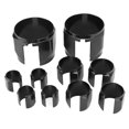 thumbnail image 3 of Universal Stainless Steel Radiator Hose Cover Kit Extreme Heat Resistant for Vehicles, 3 of 7