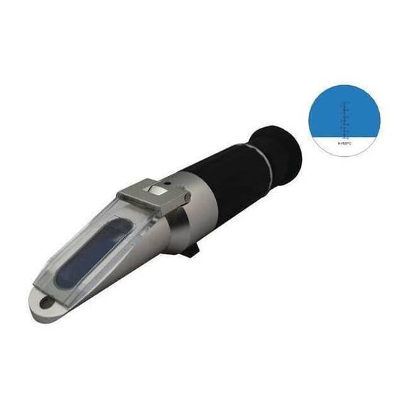 Laxco Analog Refractometer, Brix, 7-1/2in.Lx1inW RHB-10ATC