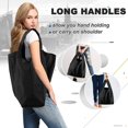 thumbnail image 4 of Sac d'Épicerie Réutilisable Imperméable: 5 Pcs Sac de Courses Lavable Pliable, 4 of 10