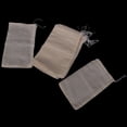 thumbnail image 2 of Filtro de bolsa de malla de algodón para zumo de fruta, té de la leche, tuerca reutilizable, 20 piezas, 5 tamaños BLESIY Bolsos con cordón de muselina de algodón, 2 of 7