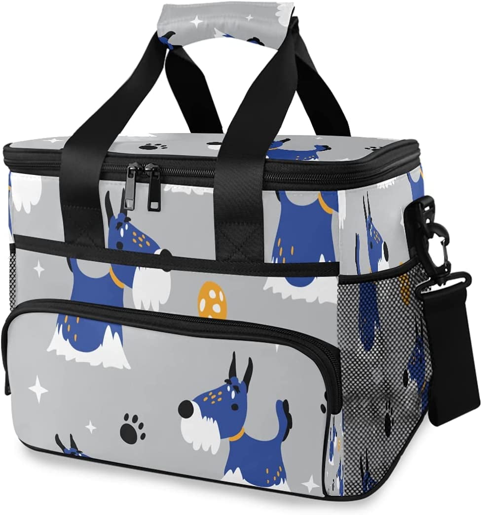 Cooler Bag, S Scandinavian Stylecartoon 15l Large Insulated Lunch Bag