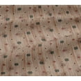 thumbnail image 5 of oneOone Viscose Jersey Dusty Rose Fabric Floral & Texture Sewing Craft Projects Fabric Prints By Yard 60 Inch Wide, 5 of 5