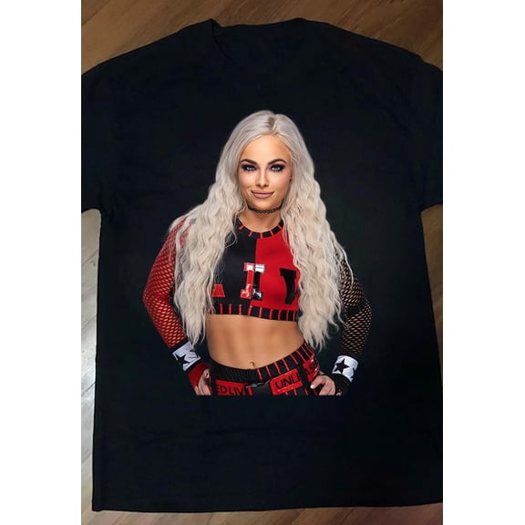 Liv Morgan Short Sleeve Cotton Black Unisex S-234XL T-Shirt BTT357