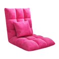 thumbnail image 3 of simhoa Canapé de Sol Pliable Doux pour Salon Chambre d'Amis Maison Rouge Rose, 3 of 8