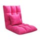 thumbnail image 3 of Sofá Plegable De Suelo, Sofá Cama Individual Suave Para Sala De Estar, Habitación De Invitados, Hogar, Color Rojo Rosa Rosa roja, 3 of 9