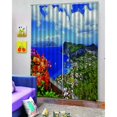 thumbnail image 3 of del oscurecimiento de del paisaje cubre 3 tamaños impermeable opcional 140x100cm Sunnimix Cortinas de ventana de impresión 3D, 3 of 8