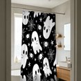 thumbnail image 7 of Halloween Shower Curtain, Cute Ghosts Polyester Fabric Bathroom Decor Curtain, Machine Washable Waterproof, Halloween Holiday Gift for Women Men, 72 x 72 Inches, 7 of 7
