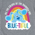 thumbnail image 3 of Blue Clues & You! - All The Colors Of The Rainbow Are Blue-tiful - Toddler & Youth Short Sleeve Graphic T-Shirt, 3 of 5