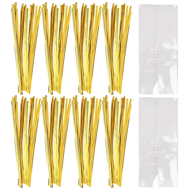 100 bolsas de paletas de verano, bolsas de helado transparentes, bolsa de embalaje de paletas, bolsa de sellado de helado para el HOMEMAXS 7943614-MX
