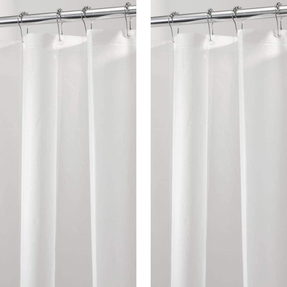 Plastic, Mold/Mildew Resistant, PEVA Shower Curtain Liner for Bathroom