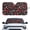 Heart Shapes Red, variant on Xixirimido Windshield Sunshade for Car Foldable Front Window Cover Sun Shade Sun Visor Block UV Rays Universal Fit Automotive Accessories, Abstract Marble