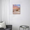 thumbnail image 3 of Stunning 12X16 Inch Beach Scene Canvas Bring Coastal Beauty to Your Bathroom & Bedroom Ideal Blue Sea Office & Kitchen Wall Art Decorations., 3 of 7