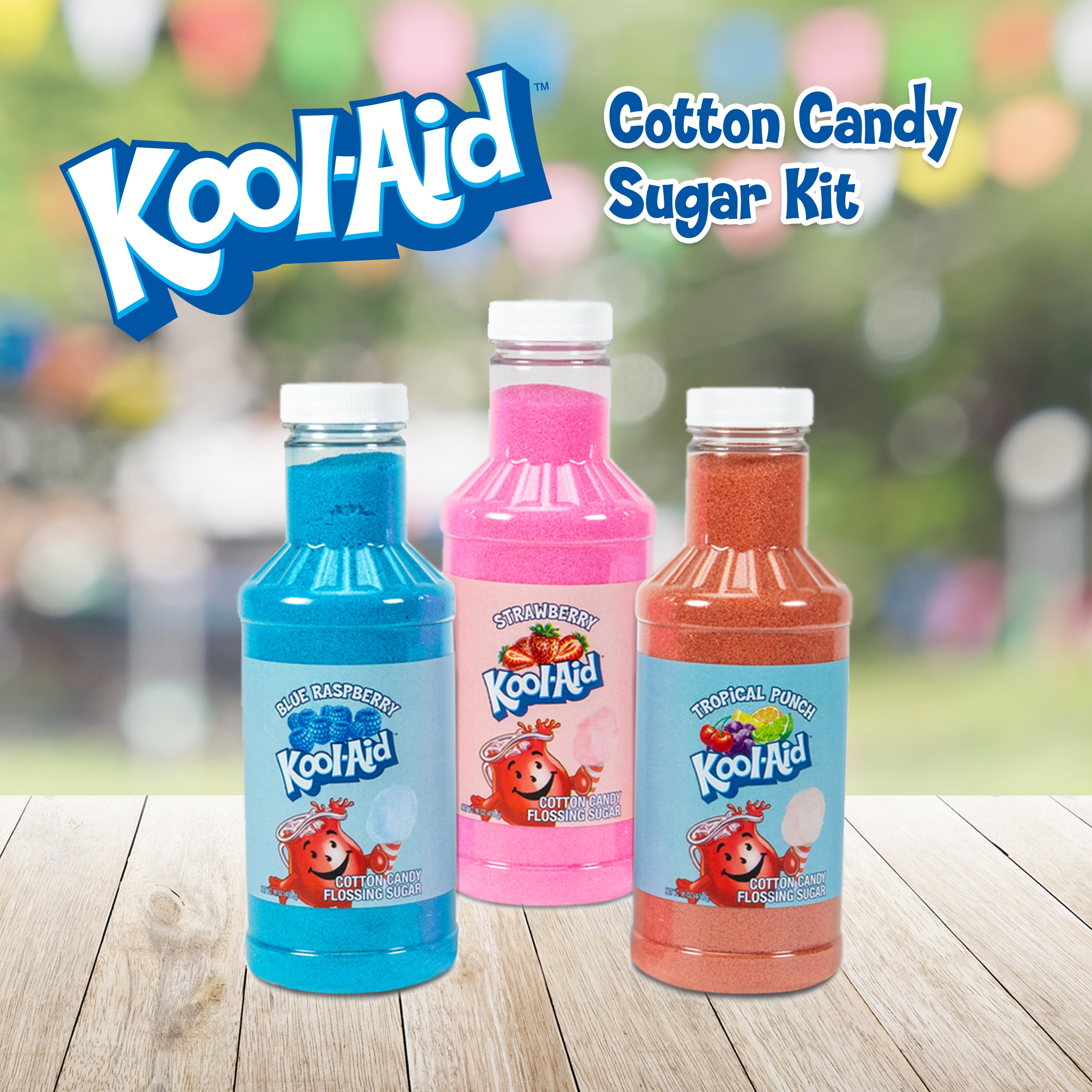KoolAid Cotton Candy Flossing Sugar Party Kit atelieryuwa.ciao.jp