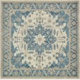 thumbnail image 1 of Unique Loom 3134323 Traditional Oriental Square Rug, 8', Beige/Blue, 1 of 2