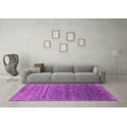 thumbnail image 3 of Ahgly Company Indoor Round Oriental Pink Industrial Area Rugs, 3' Round, 3 of 4
