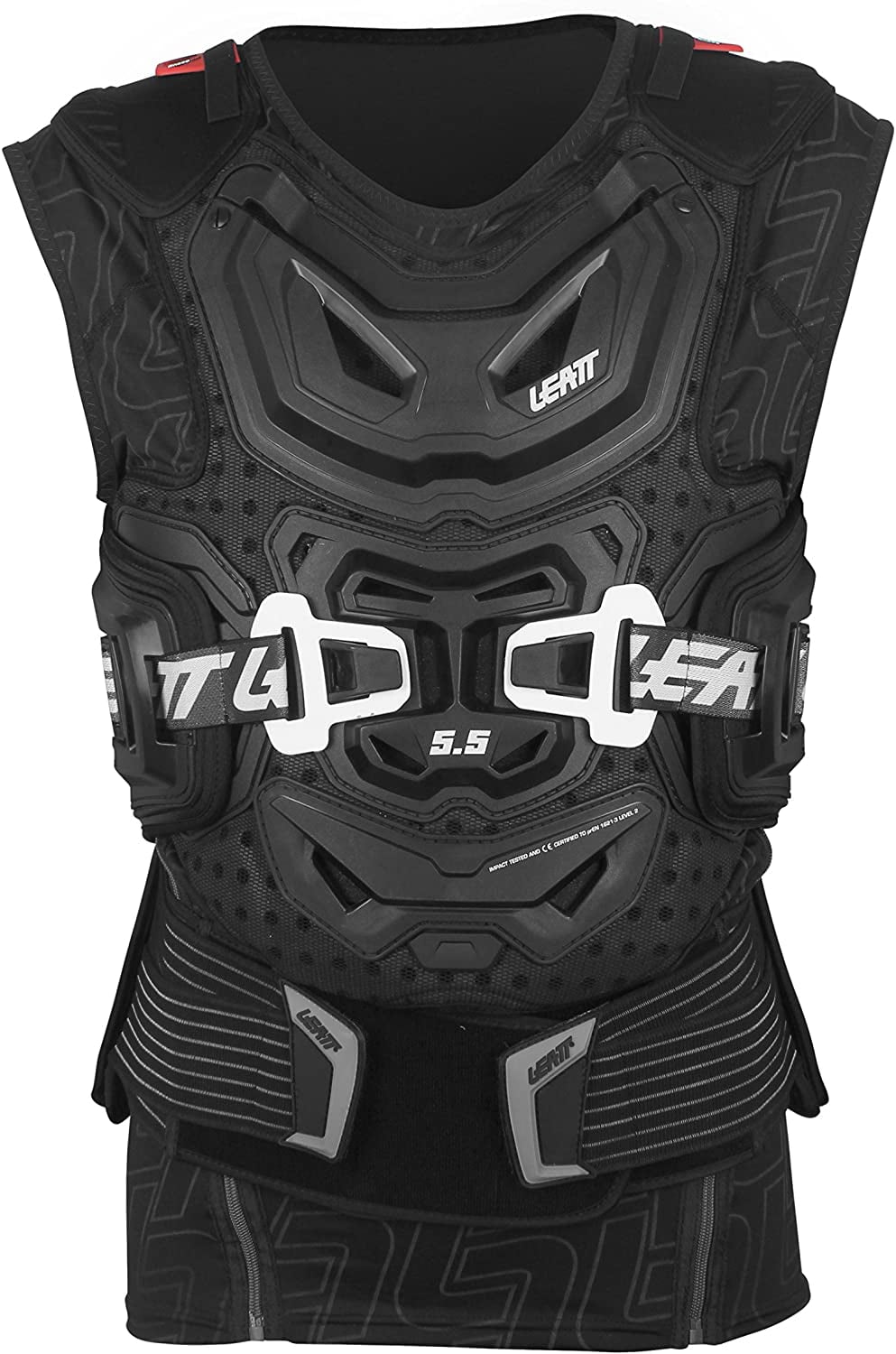Leatt Body Vest 5.5 Front and Back Safety Imapct Protection - ATV MX ...