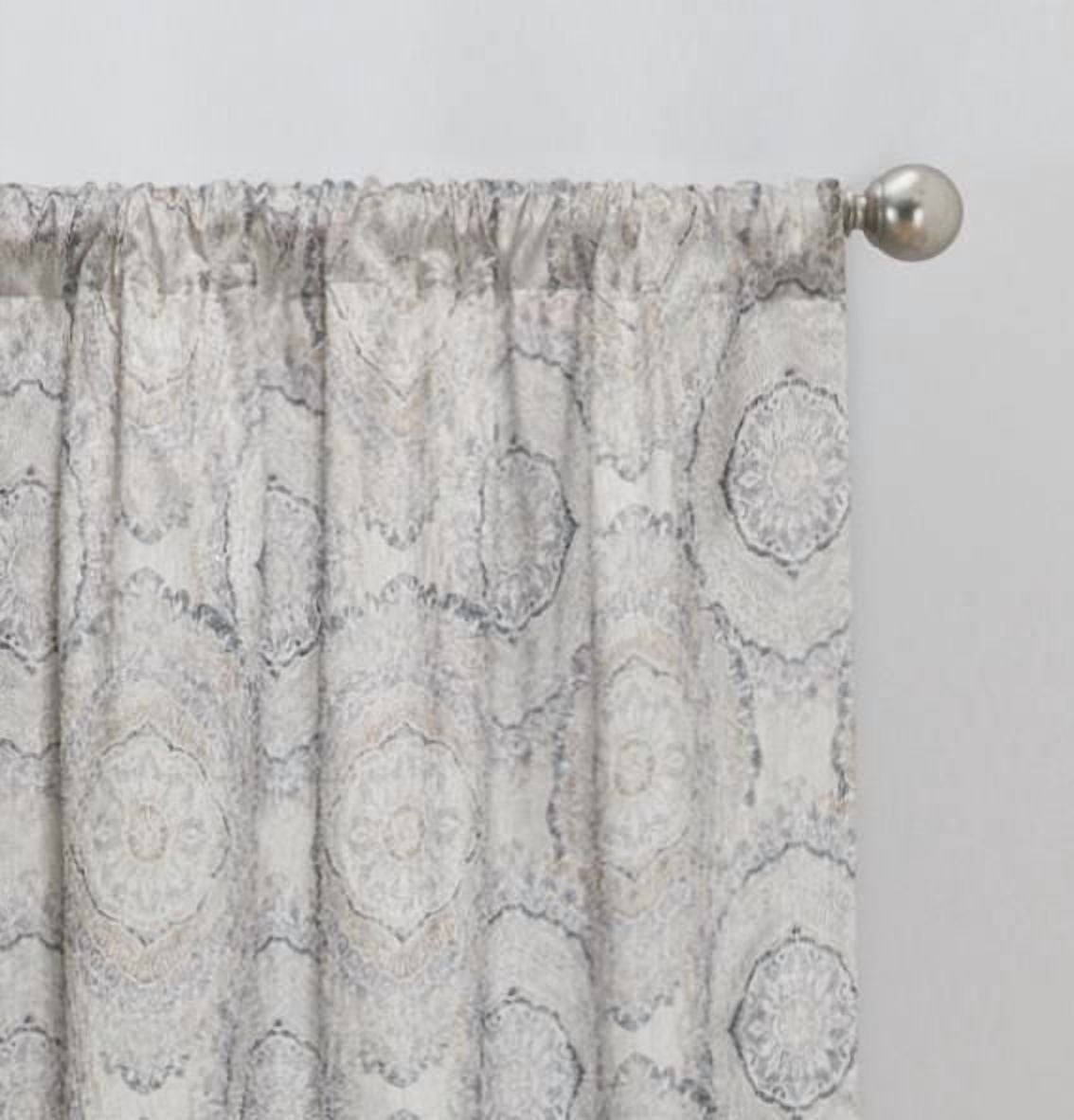 Panneau de rideau fenêtre assombrissant avec passe-tringle 63 po Eclipse Draft Stopper 1 Panneau: 42"x 63"