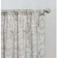 thumbnail image 2 of Eclipse Draft Stopper 63" Room Darkening Rod Pocket Window Curtains Panel, 2 of 3