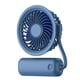 thumbnail image 3 of Fiudx Ventilador Portátil de Mano, Versión Mejorada 2022, Soporte Flexible y Ajustable, Recargable Por Usb, Funcionamiento Silencioso, Ideal para Oficina, Coche, Viajes y Barbacoas, Tamaño 15 X 15 Cm, 3 of 7